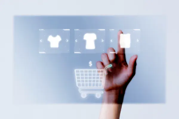 Choosing t-shit to add to cart